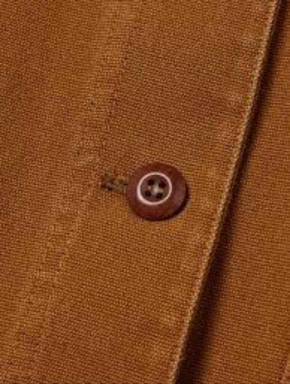 Doen Brown Utility Jacket with Corduroy Collar - Picture 7 of 7
